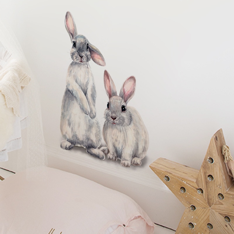 Bunny Shaped Wall Sticker