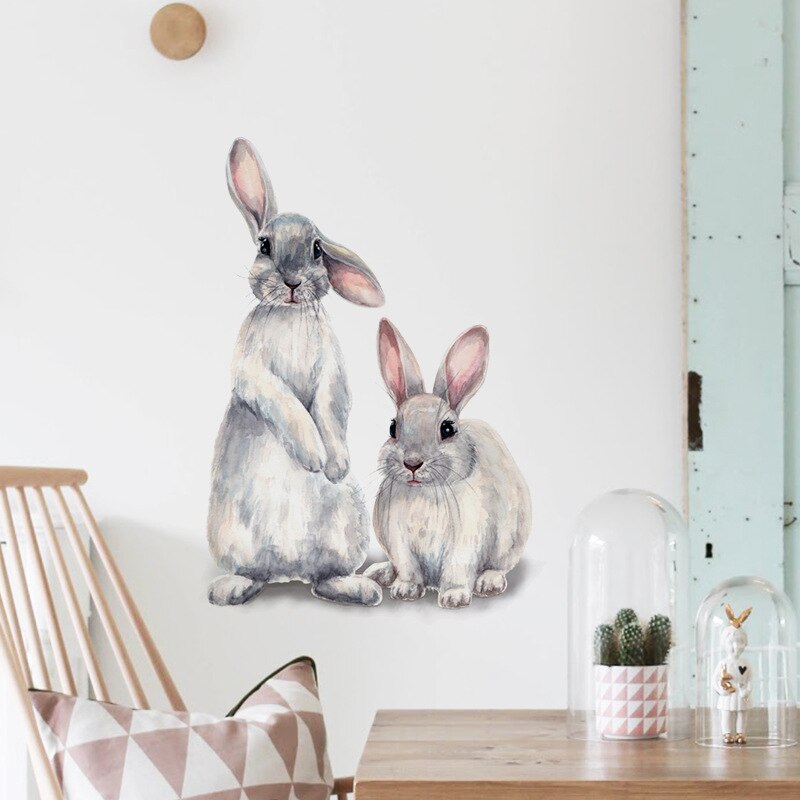 Bunny Shaped Wall Sticker