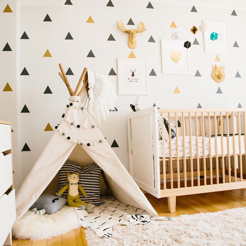 Little Triangles Wall Stickers Set