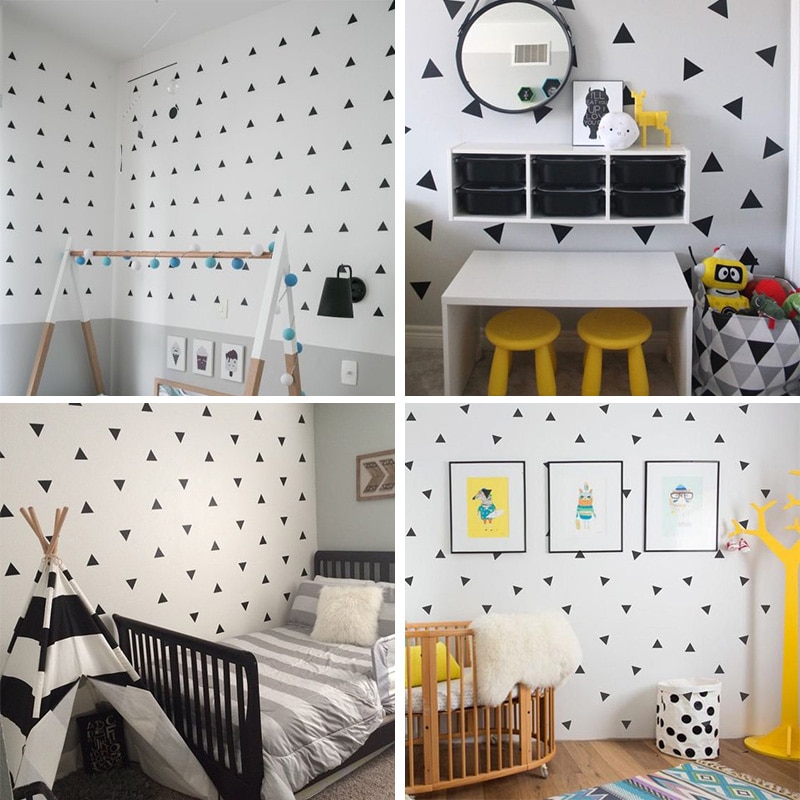 Little Triangles Wall Stickers Set