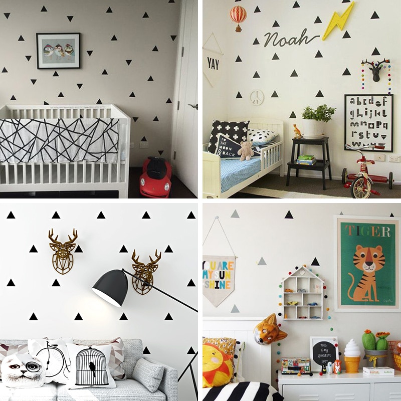 Little Triangles Wall Stickers Set