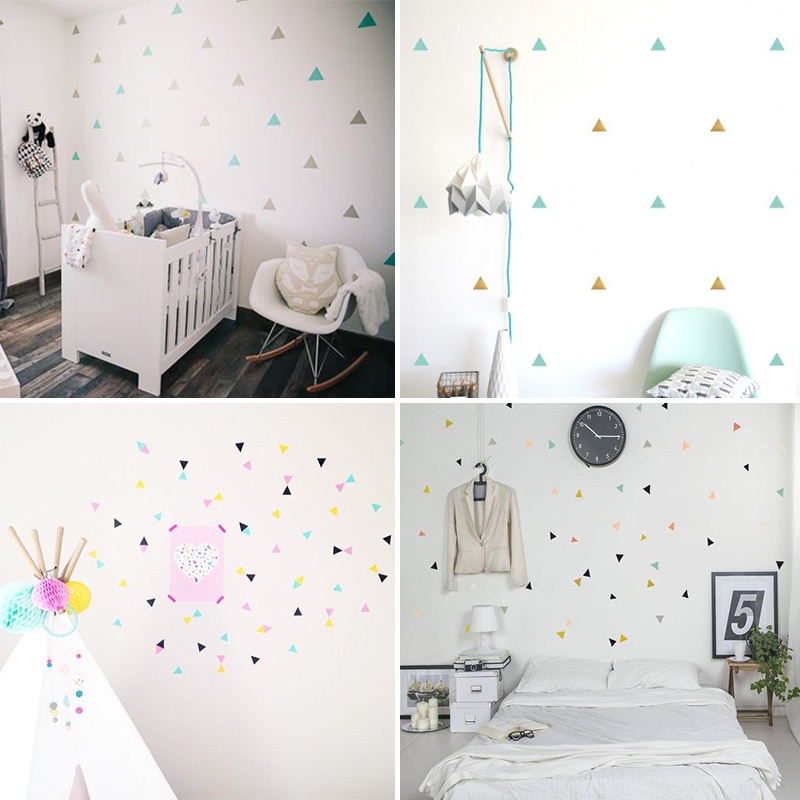 Little Triangles Wall Stickers Set