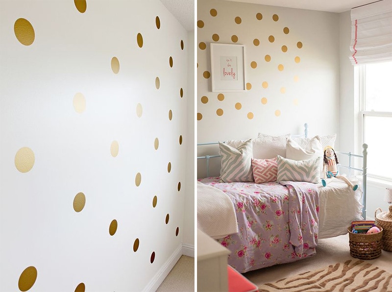 Polka Dot Wall Sticker Set