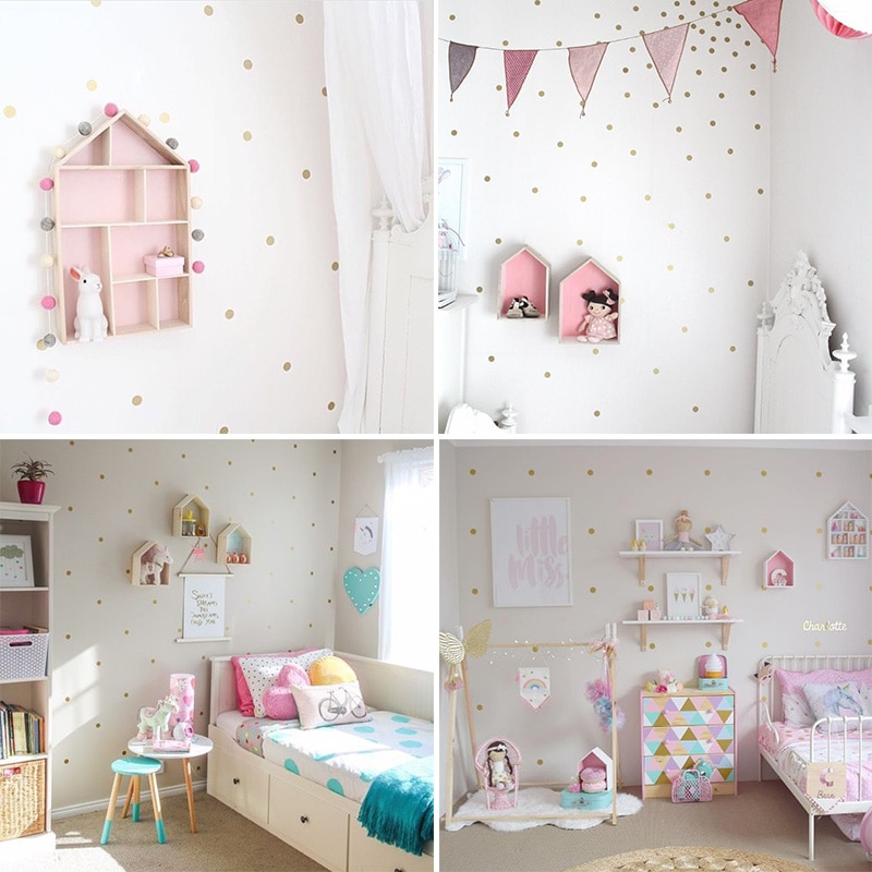 Polka Dot Wall Sticker Set