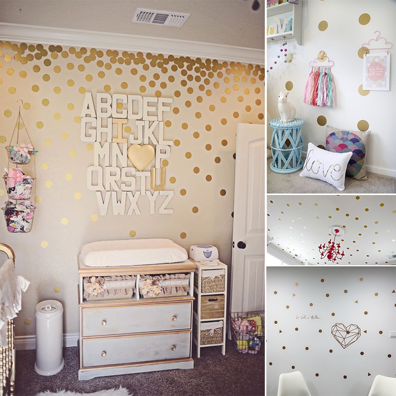 Polka Dot Wall Sticker Set