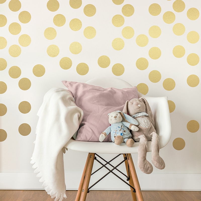 Polka Dot Wall Sticker Set