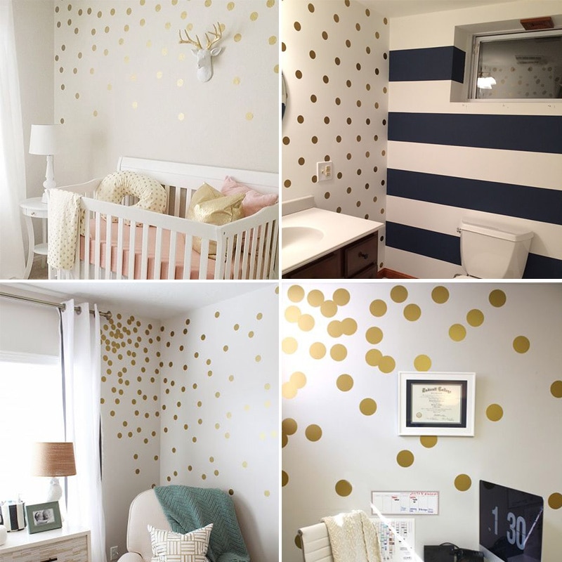 Polka Dot Wall Sticker Set