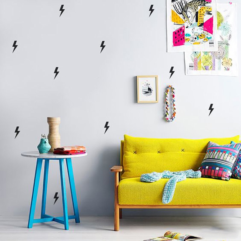 Lightning Wall Stickers Set