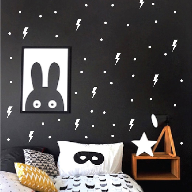 Lightning Wall Stickers Set