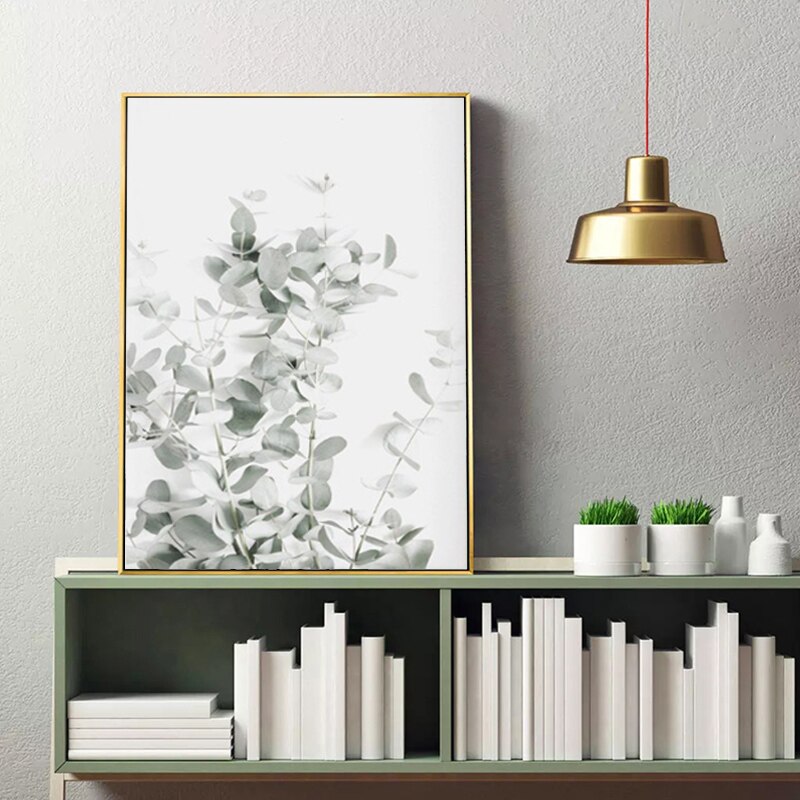 Nordic Style Plant Canvas Painting