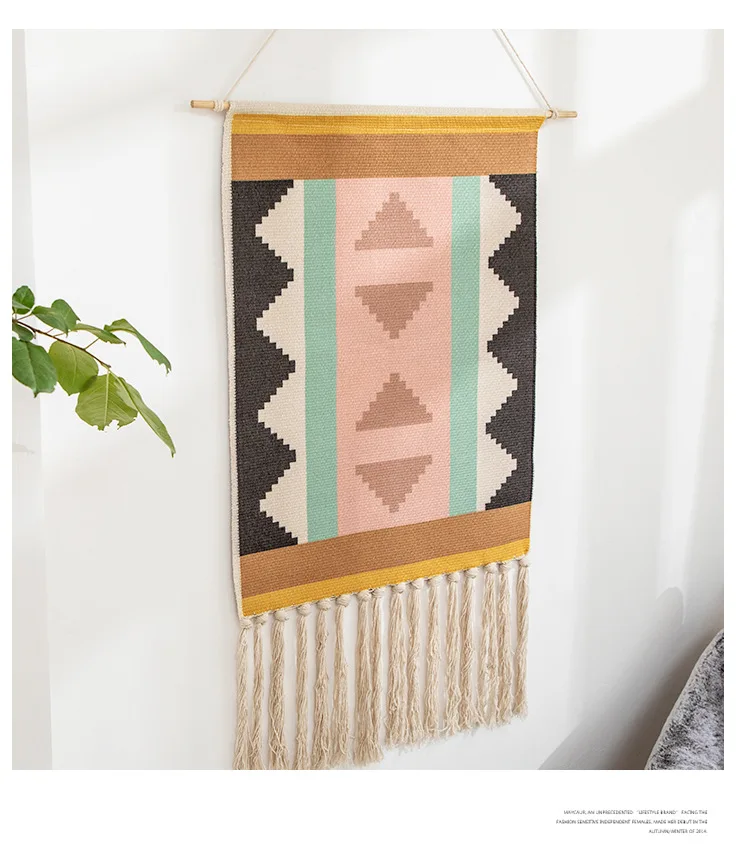 Boho Wall Decor with Tassels