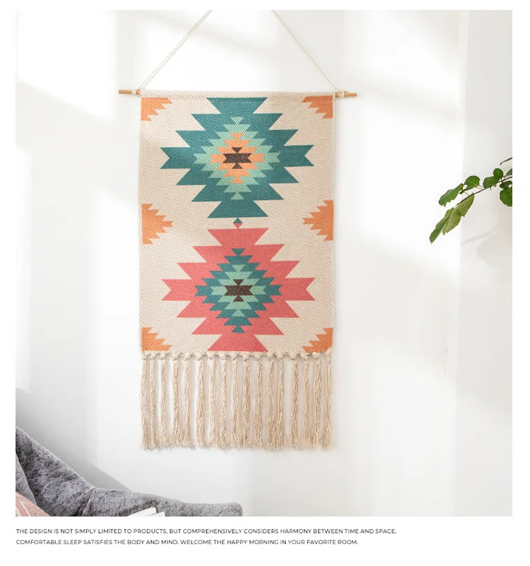 Boho Wall Decor with Tassels