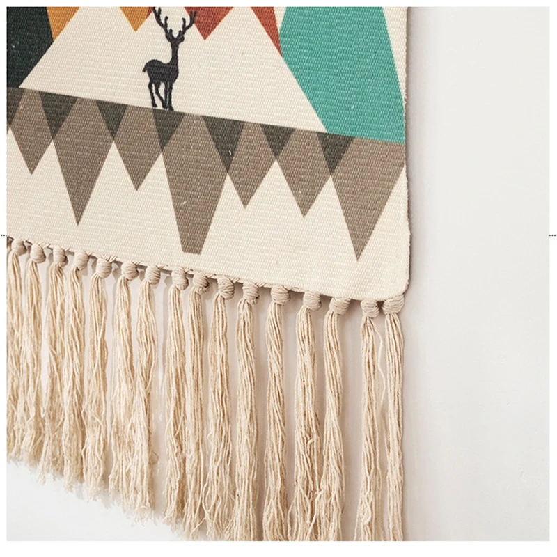 Boho Wall Decor with Tassels