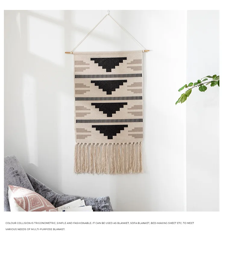 Boho Wall Decor with Tassels