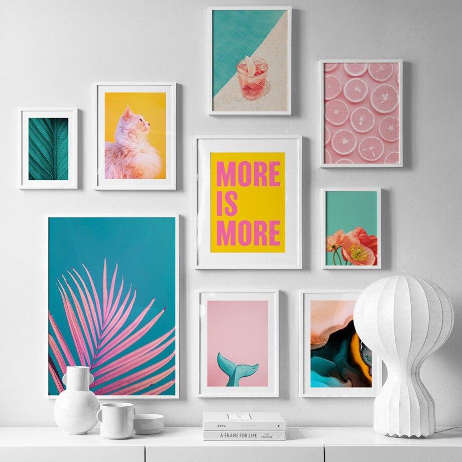 Color Fiction Canvas Poster