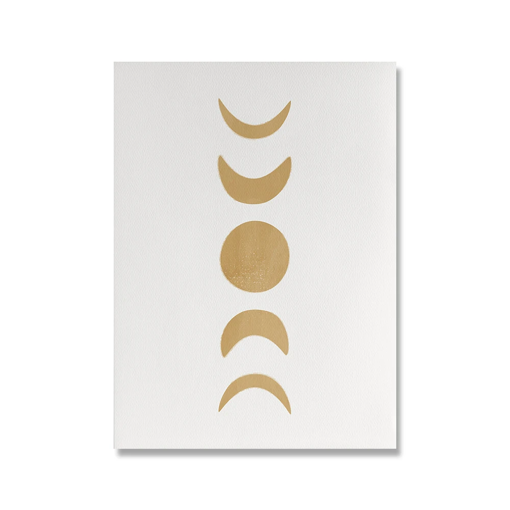 Abstract Sun and Flowers Art Poster