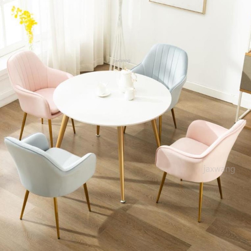 Modern Solid Color Dining Chair