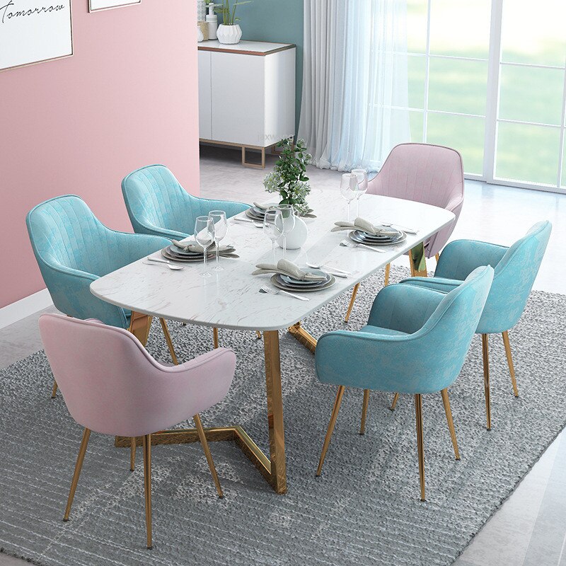 Modern Solid Color Dining Chair