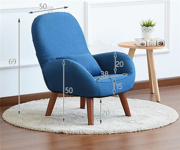 Modern Low Armchair for Living Room