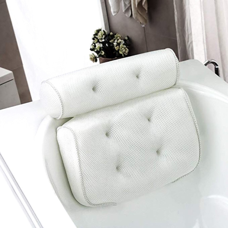 Bath Headrest Pillows with Suction Cups