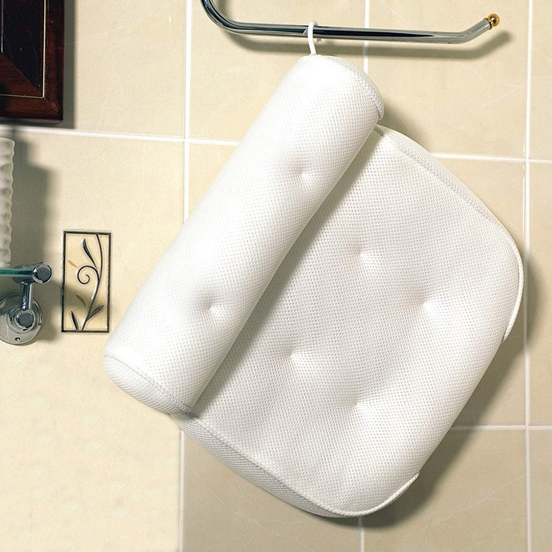 Bath Headrest Pillows with Suction Cups