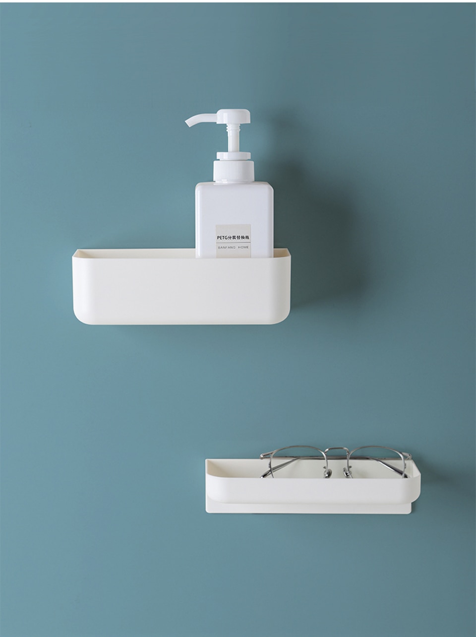 Wall Mounted Portable Bathroom Storage Rack