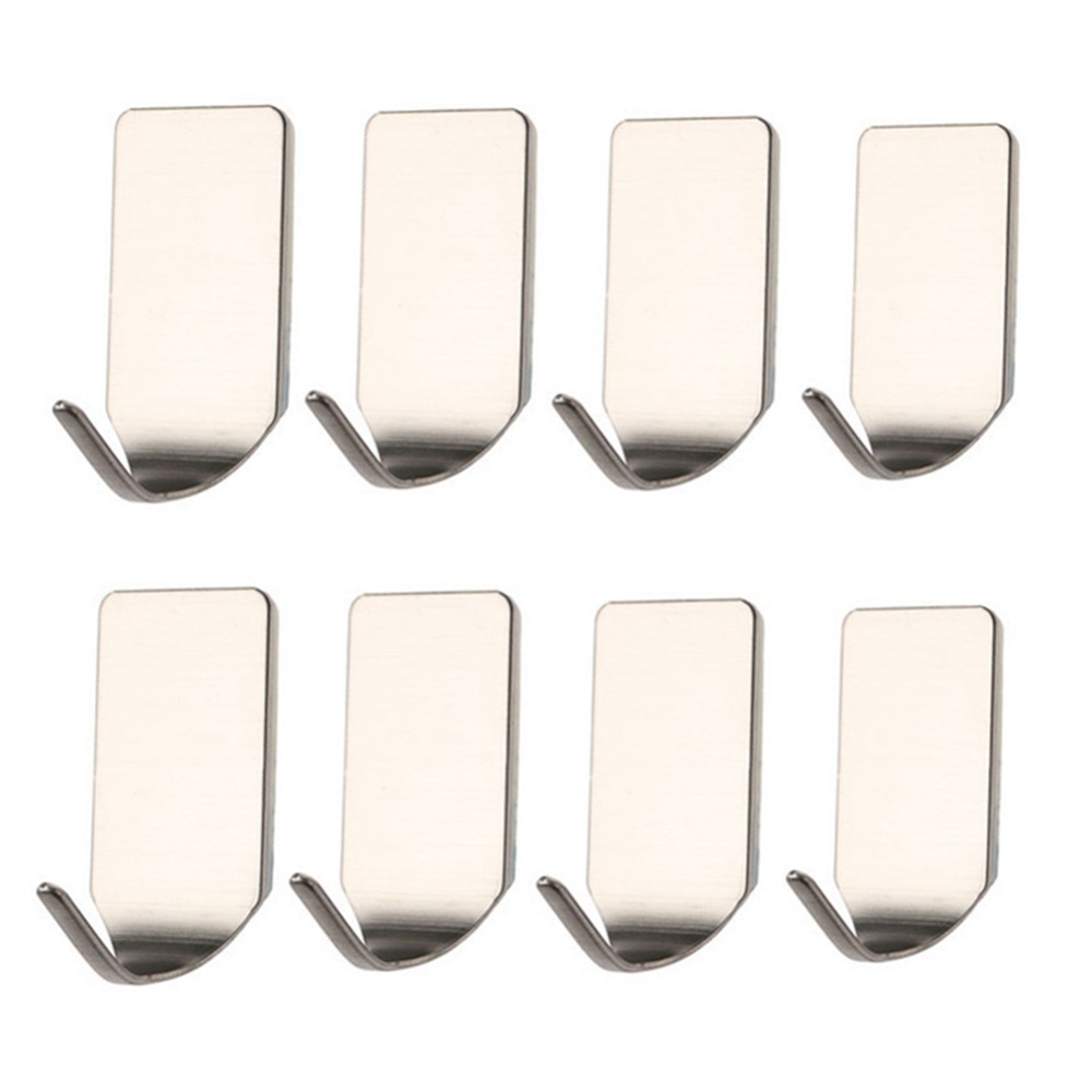 8 Pcs Bathroom Robe Wall Hooks