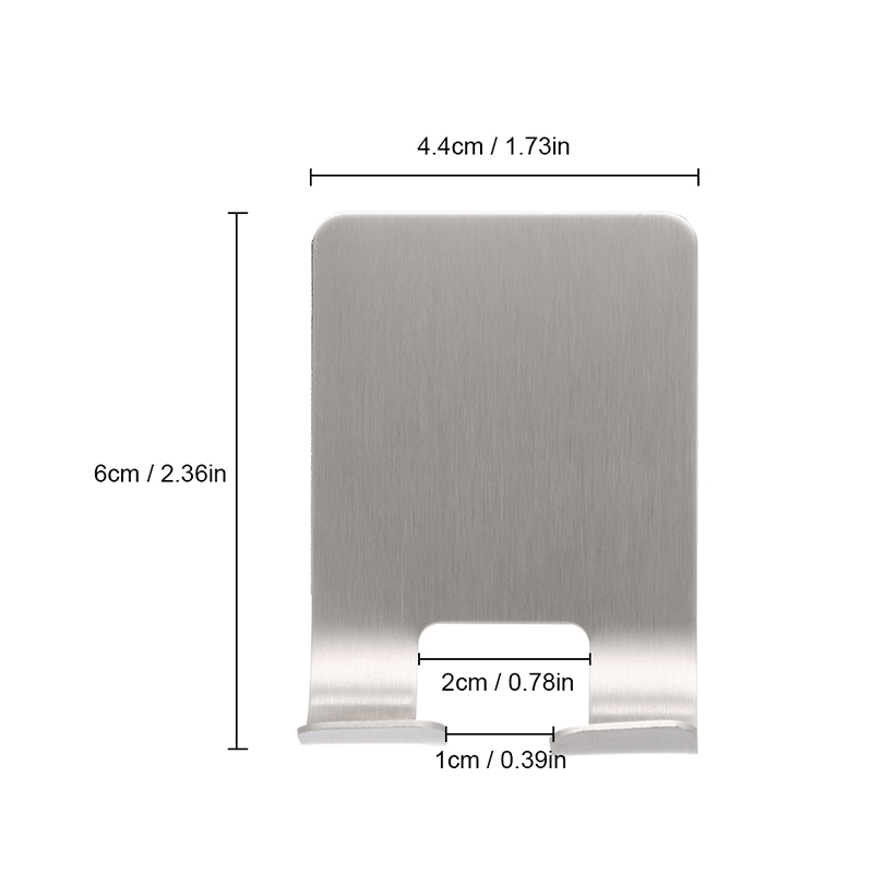 Stainless Steel Wall Razor Holder