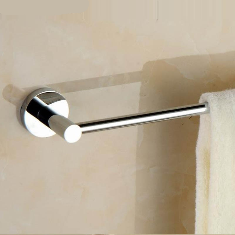 Chrome Wall Mounted Towel Rail