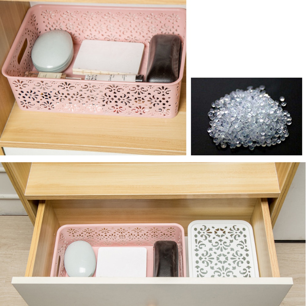 Floral Hollow Out Storage Basket