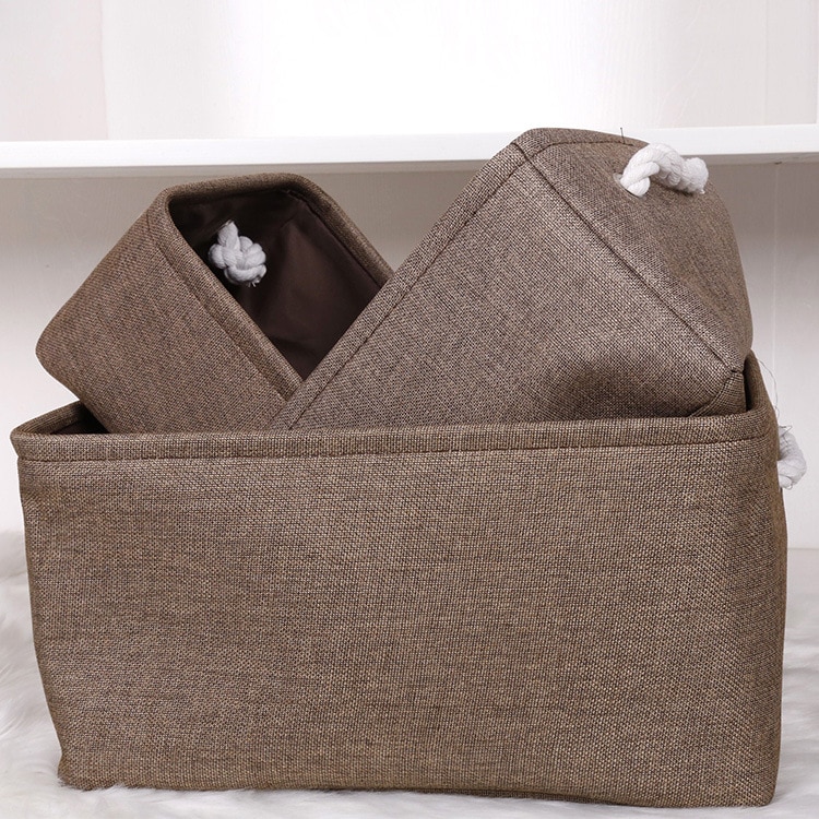 Foldable Linen Storage Basket