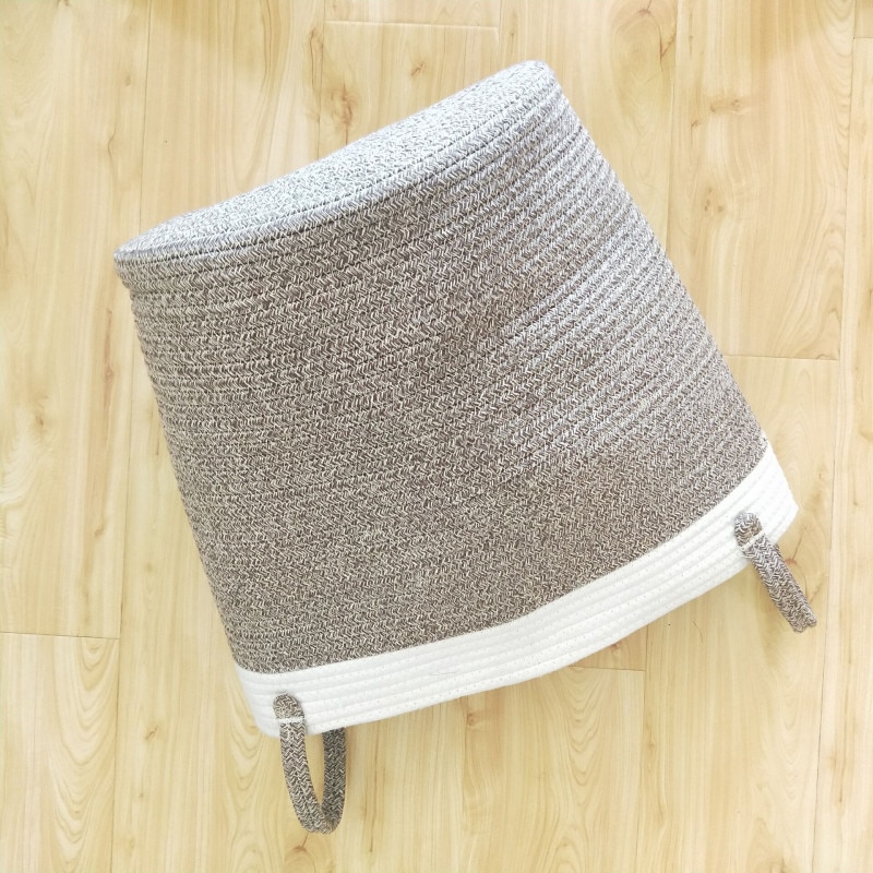 Nordic Cotton Rope Clothing Storage Basket