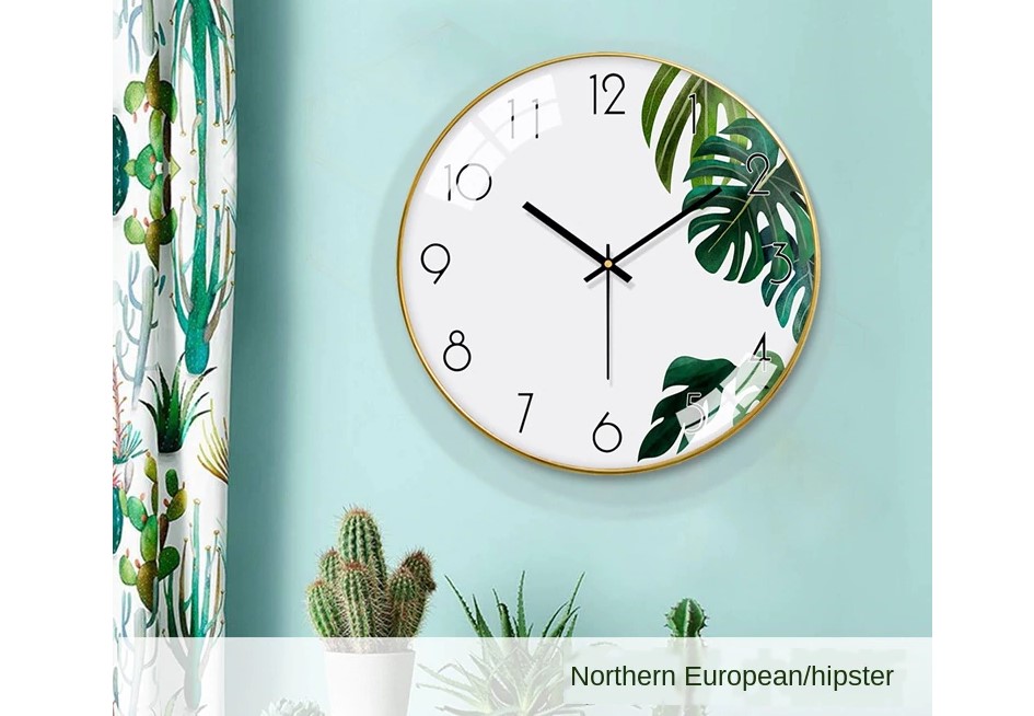 Nordic Style Wall Clock