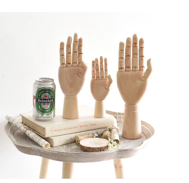 Wooden Hand Figurines