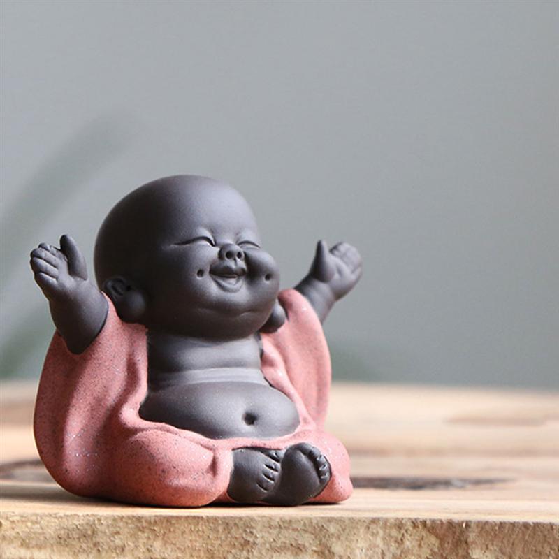 Ceramic Maitreya Buddha Figurine