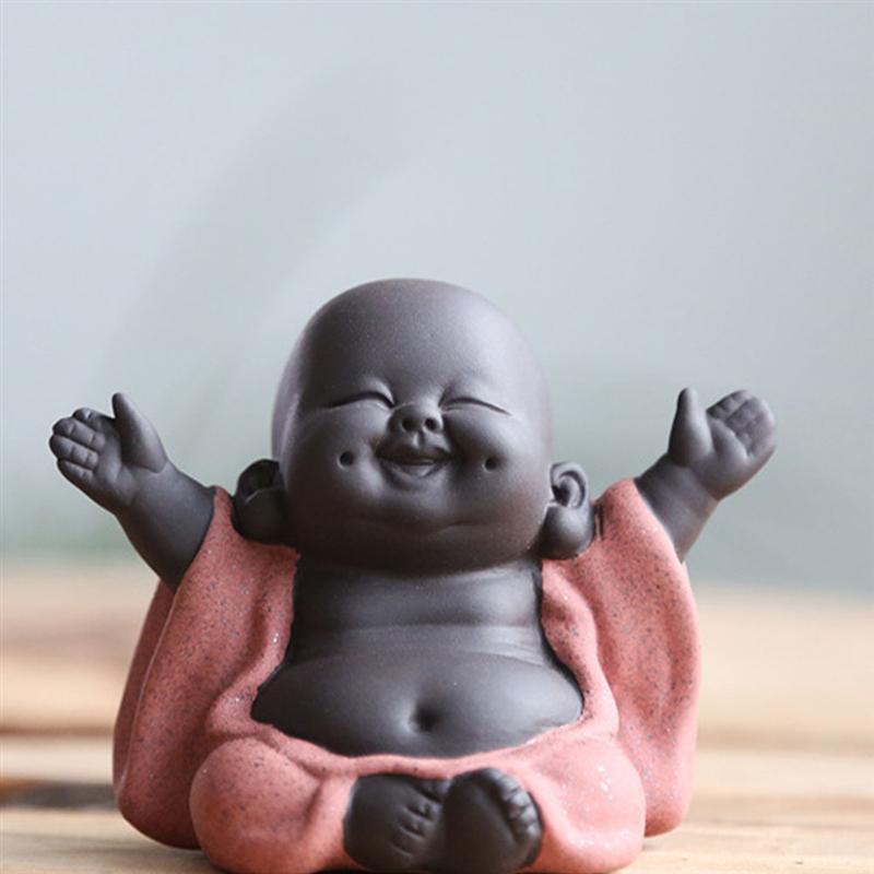 Ceramic Maitreya Buddha Figurine