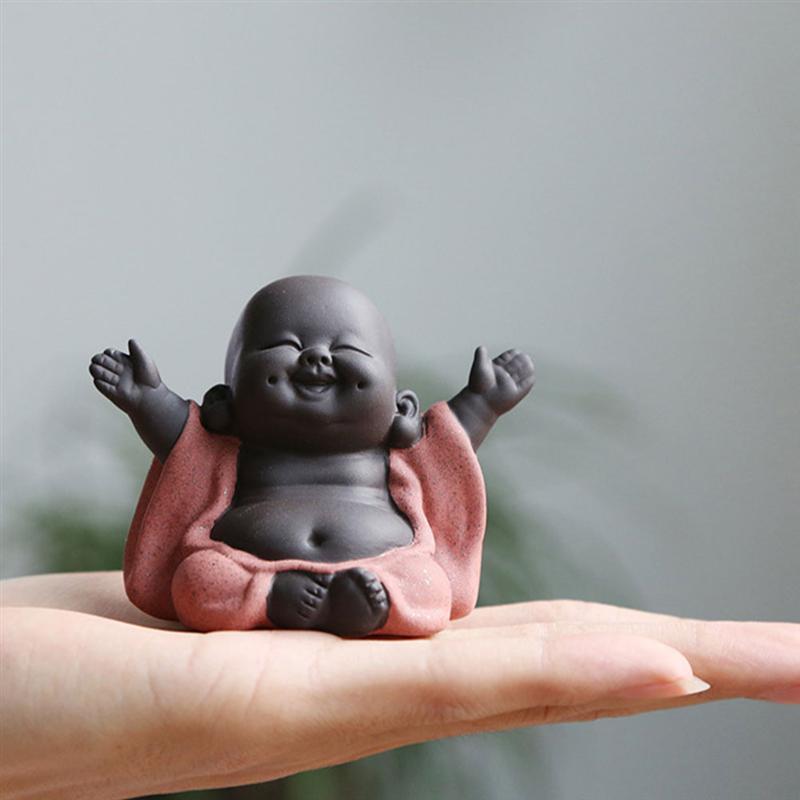 Ceramic Maitreya Buddha Figurine