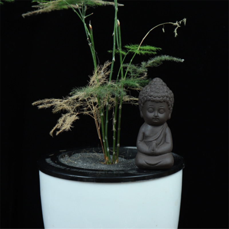 Feng Shui Black Mini Buddha Miniature