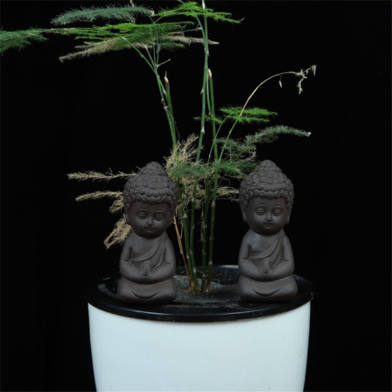 Feng Shui Black Mini Buddha Miniature