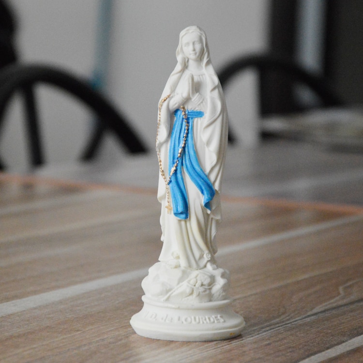 Christianity Style Our Lady of Lourdes Figurine