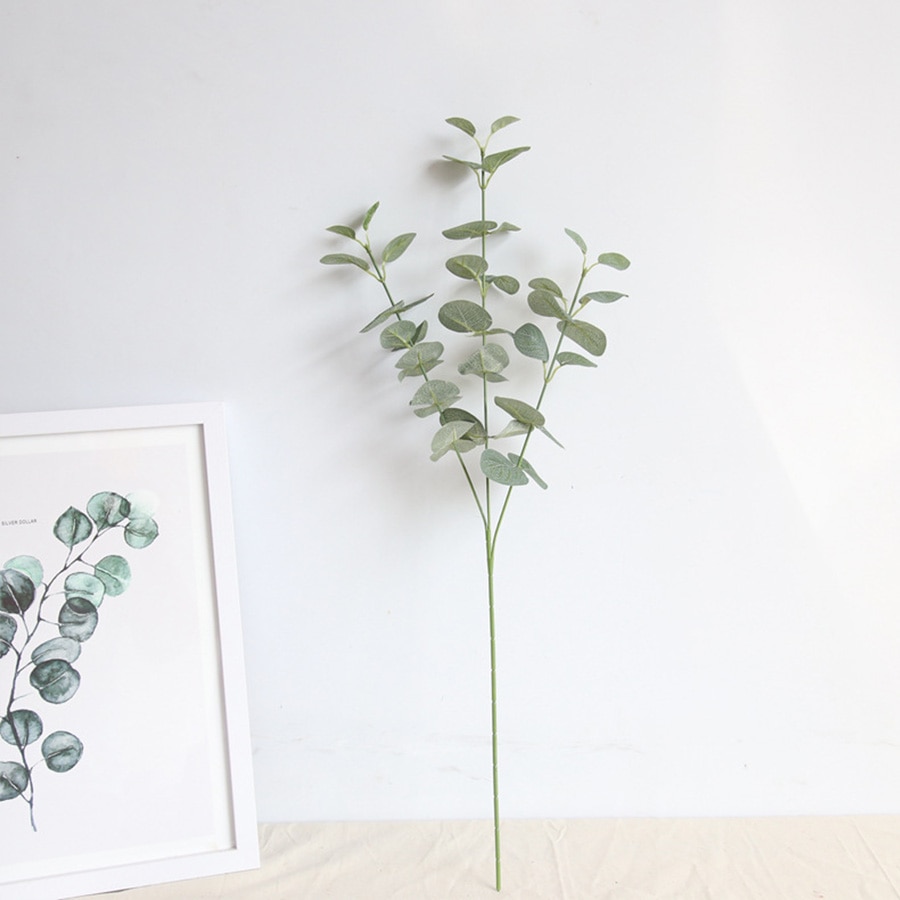 Retro Artificial Leaves Branch