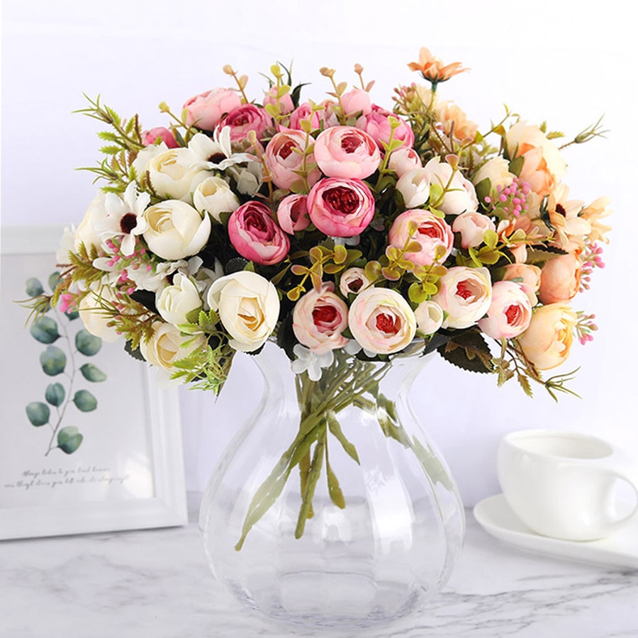 Small Bouquet of Artificial Flowers