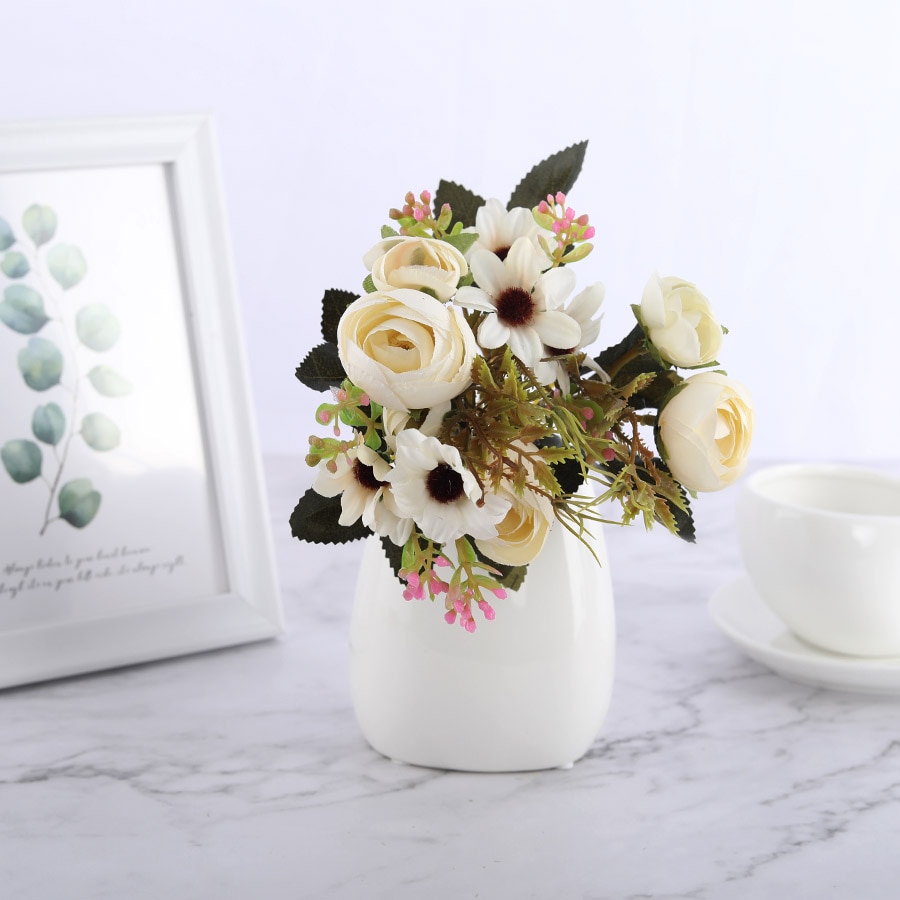 Small Bouquet of Artificial Flowers