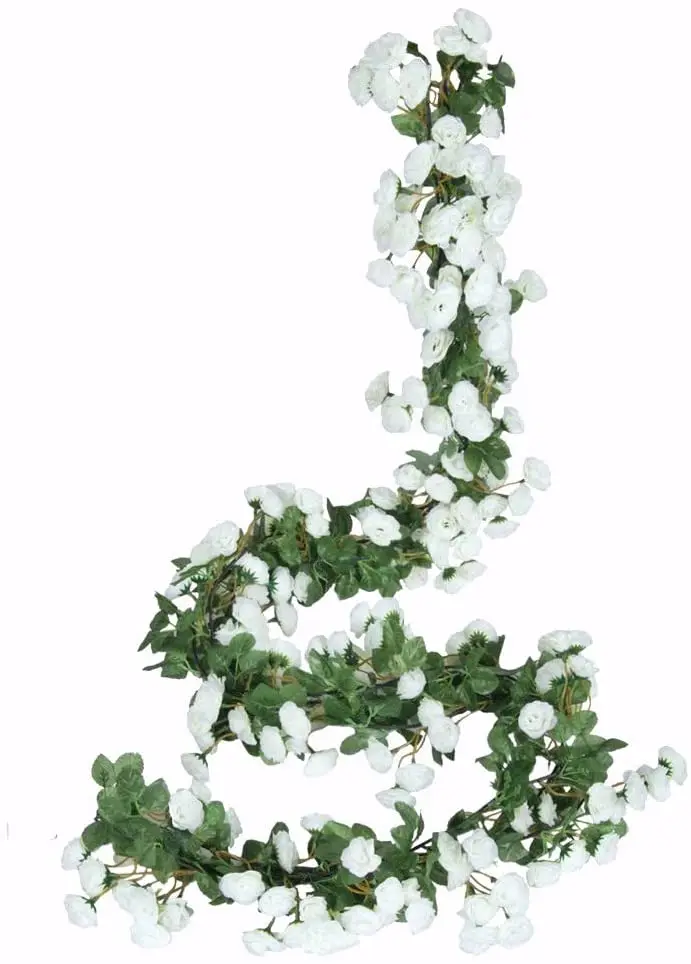 Artificial Rose Flowers Garlands Set