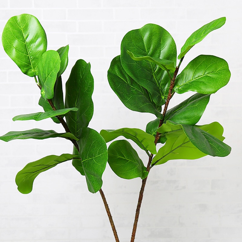 Large Artificial Ficus Tree Branch