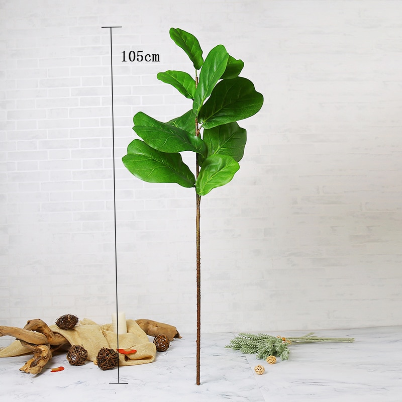 Large Artificial Ficus Tree Branch