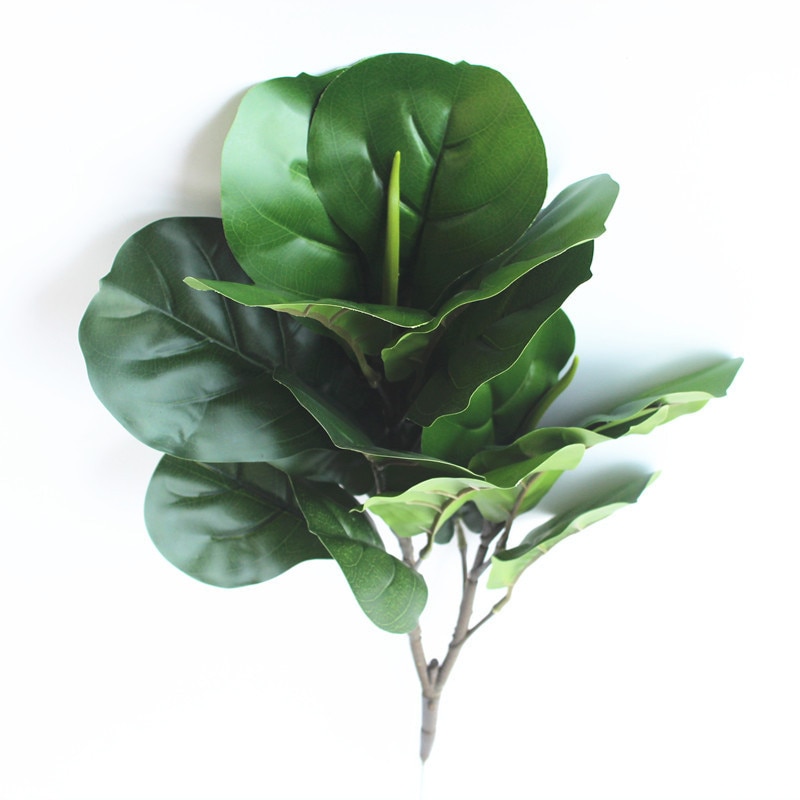 Large Artificial Ficus Tree Branch