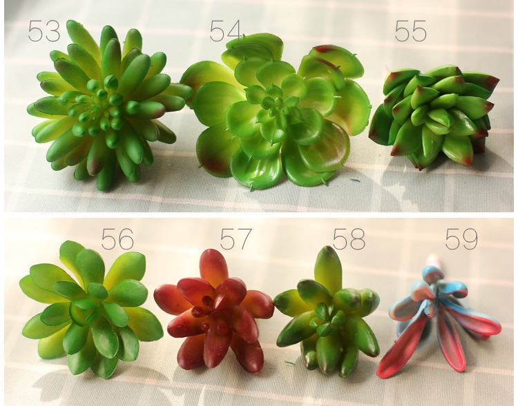 Colorful Artificial Decorative Succulent