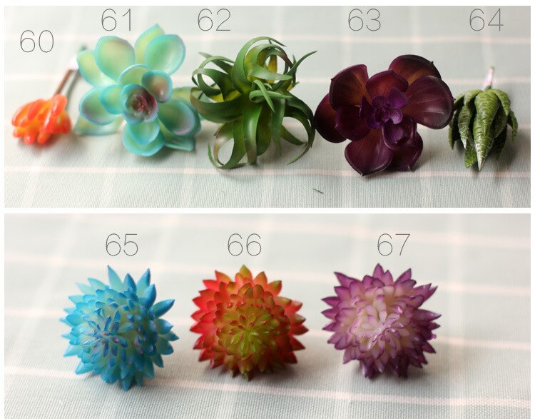 Colorful Artificial Decorative Succulent