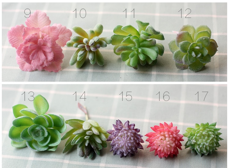 Colorful Artificial Decorative Succulent